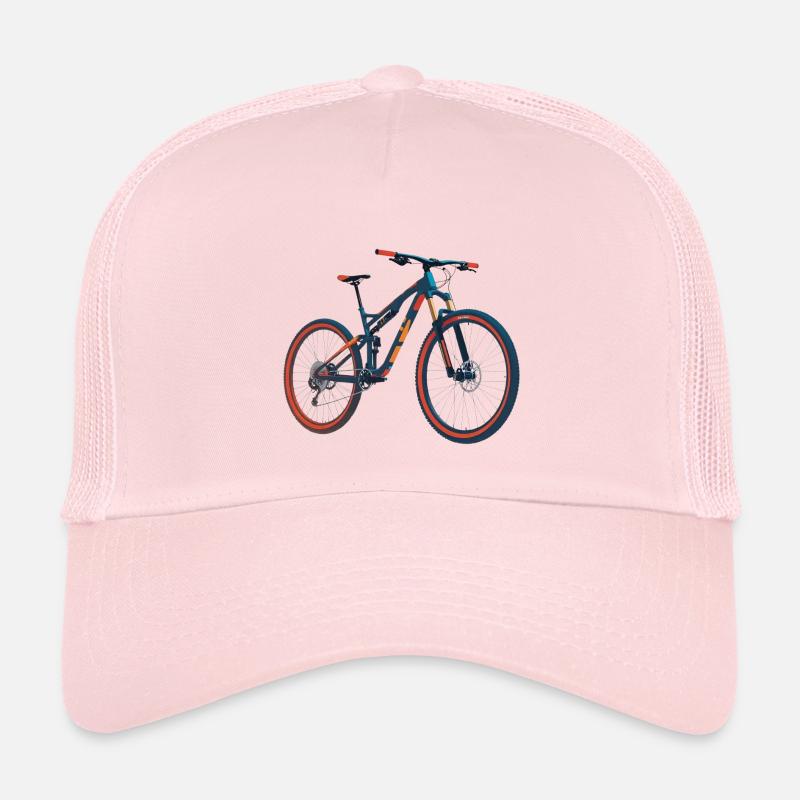 MTB Fully - Kids’ Trucker Cap - pale pink