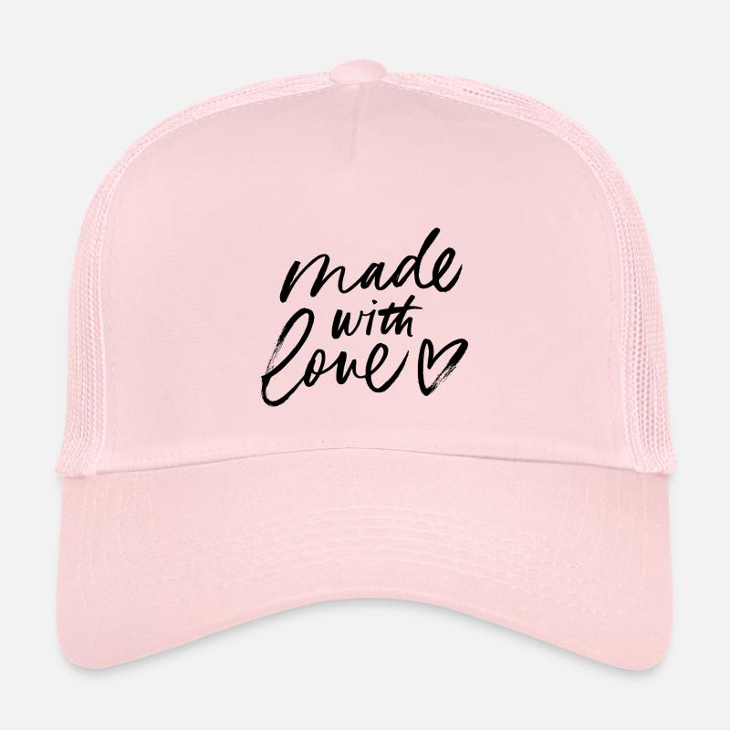 Abstract graphic design in black and white Kids’ Trucker Cap