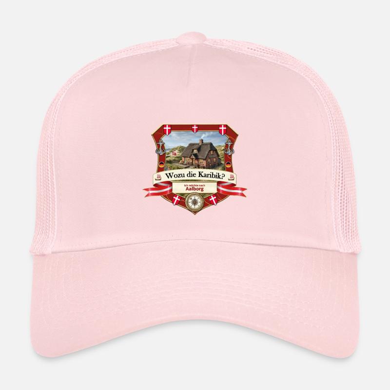 Wozu Karibik? Ich will nach Aalborg! Kinder Trucker-Cap