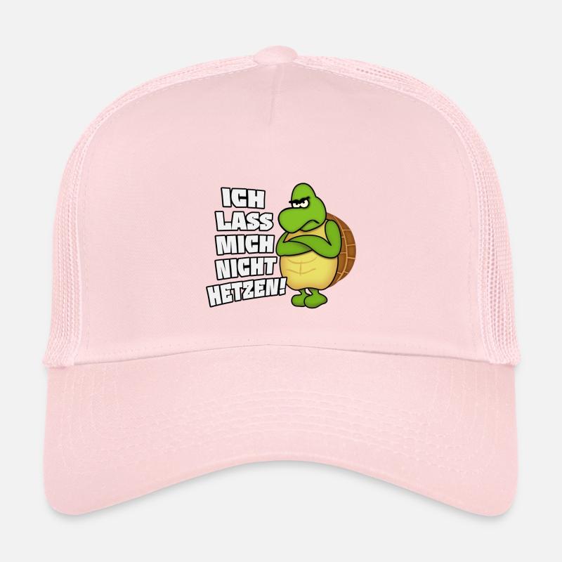 Ich lass mich nicht hetzen! - Kinder Trucker-Cap - Hellrosa