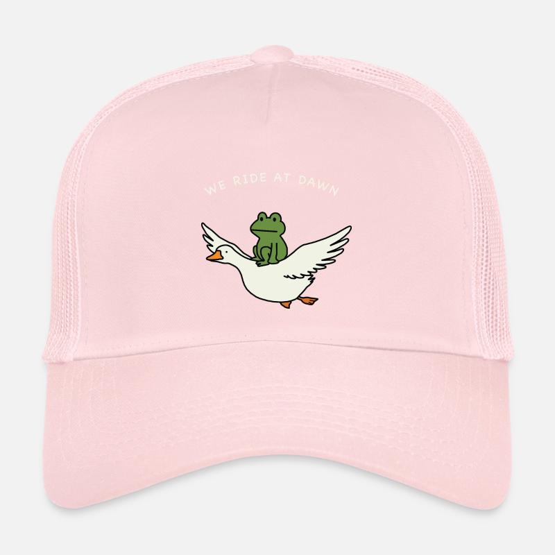 Dawn Ride Frog auf Duck Kinder Trucker-Cap
