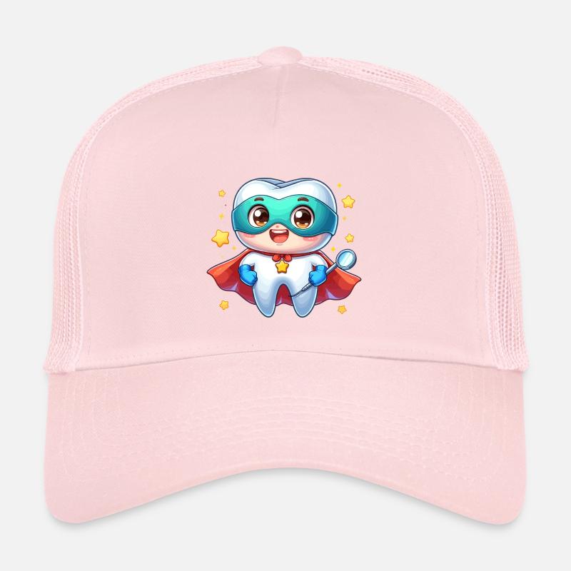 Zahn Superheld Zahnarzt Helden Dental Held Kinder Trucker-Cap