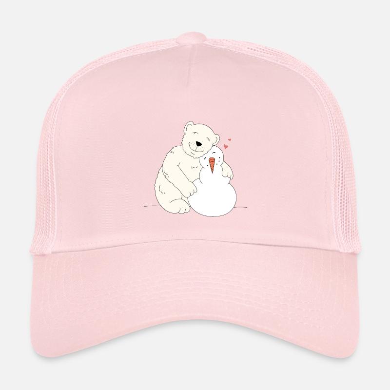 Beste Freunde - Kinder Trucker-Cap - Hellrosa