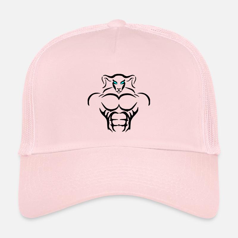 Alpha Aries Deluxe - Kinder Trucker-Cap - Hellrosa