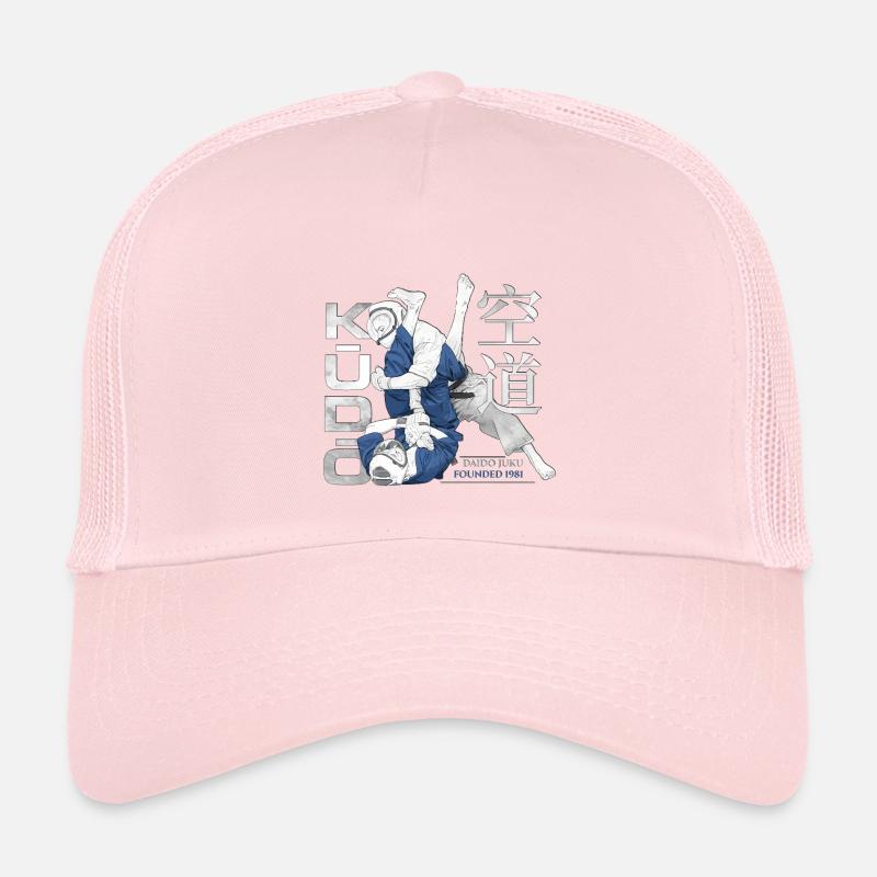 Kudo Kampfkunst – Daido Juku - Kinder Trucker-Cap - Hellrosa
