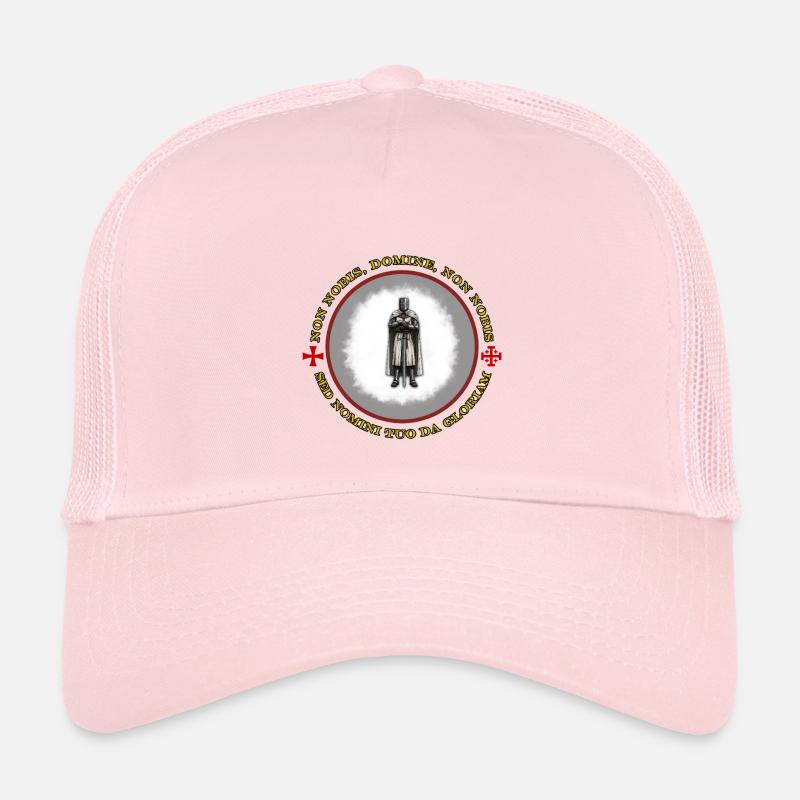 Tempelritter - Kinder Trucker-Cap - Hellrosa