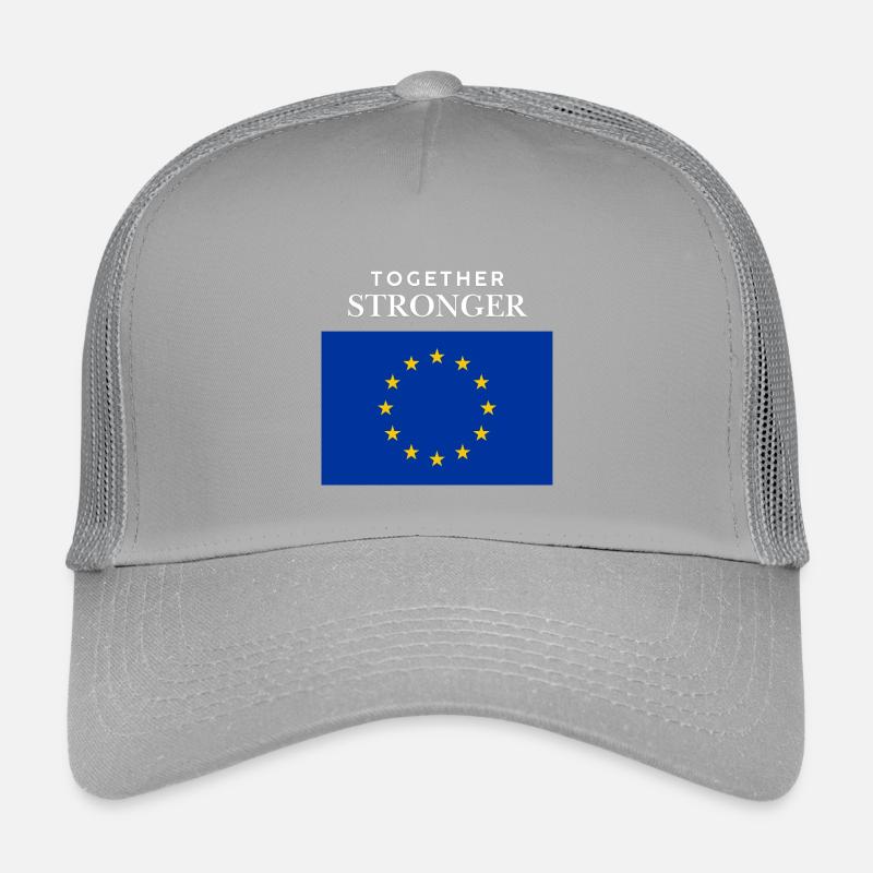 Drapeau européen plus fort ensemble Casquette trucker enfant