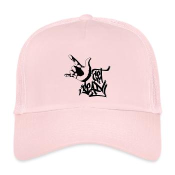 Mach dich bereit - Kinder Trucker-Cap - Hellrosa - Vorne