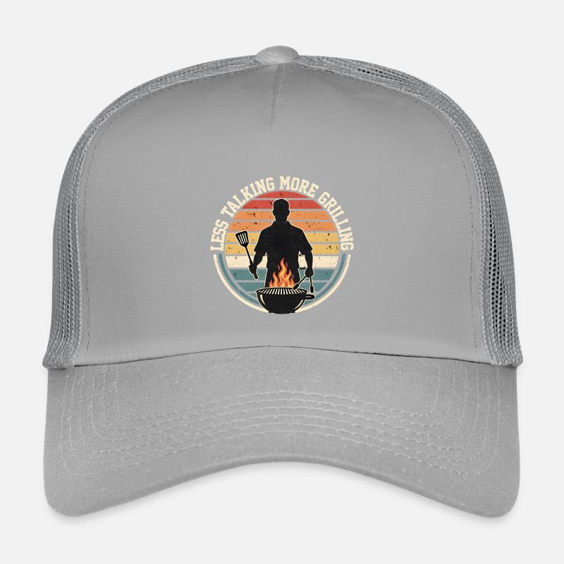 Coucher de soleil Maître Grill Rétro Casquette trucker enfant