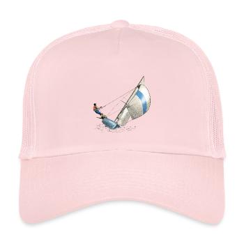 sailing - Kids’ Trucker Cap - pale pink - Front