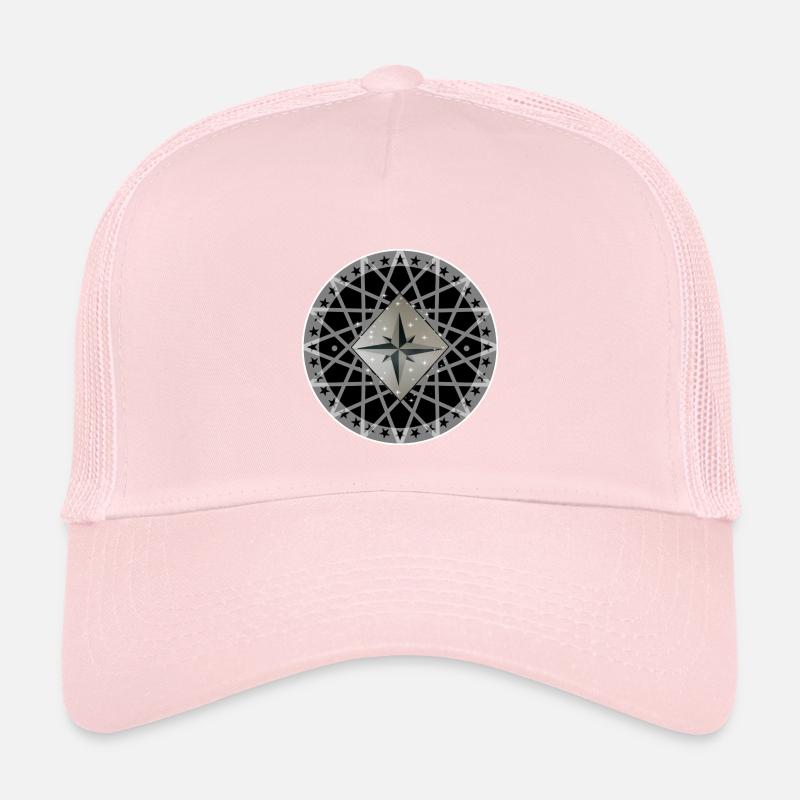 Wind Rose - Kids’ Trucker Cap - pale pink