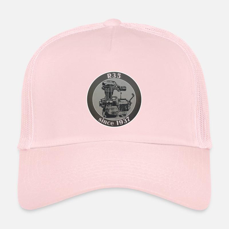 R35 since 1937 - Kinder Trucker-Cap - Hellrosa