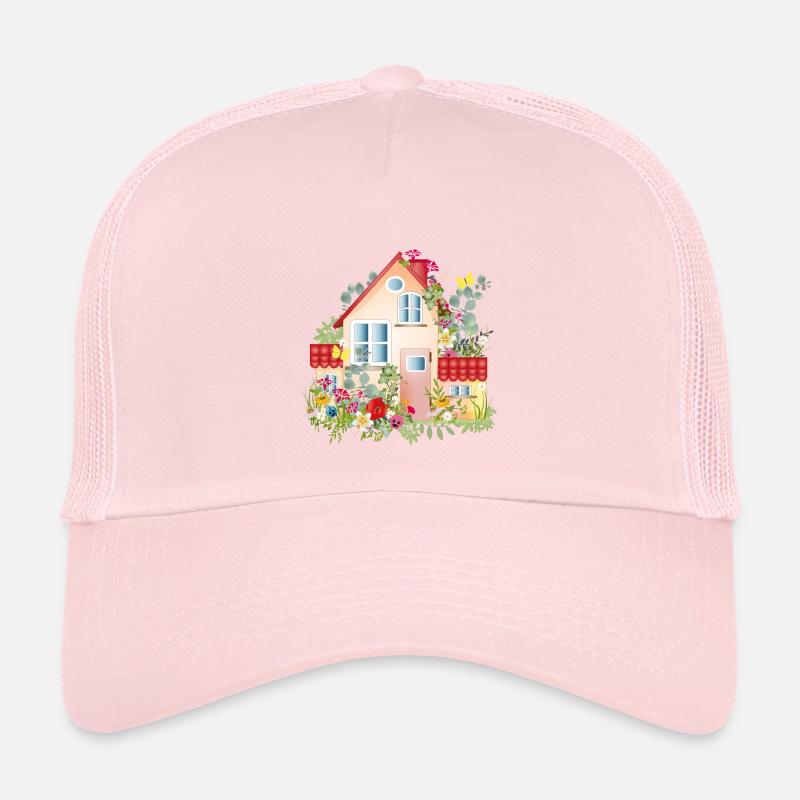 villa colorée avec jardin luxuriant - Une maison de rêve Casquette trucker enfant