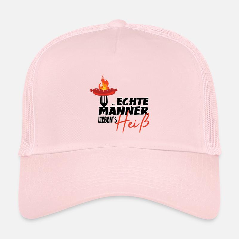 ECHTE MÄNNER - Kinder Trucker-Cap - Hellrosa