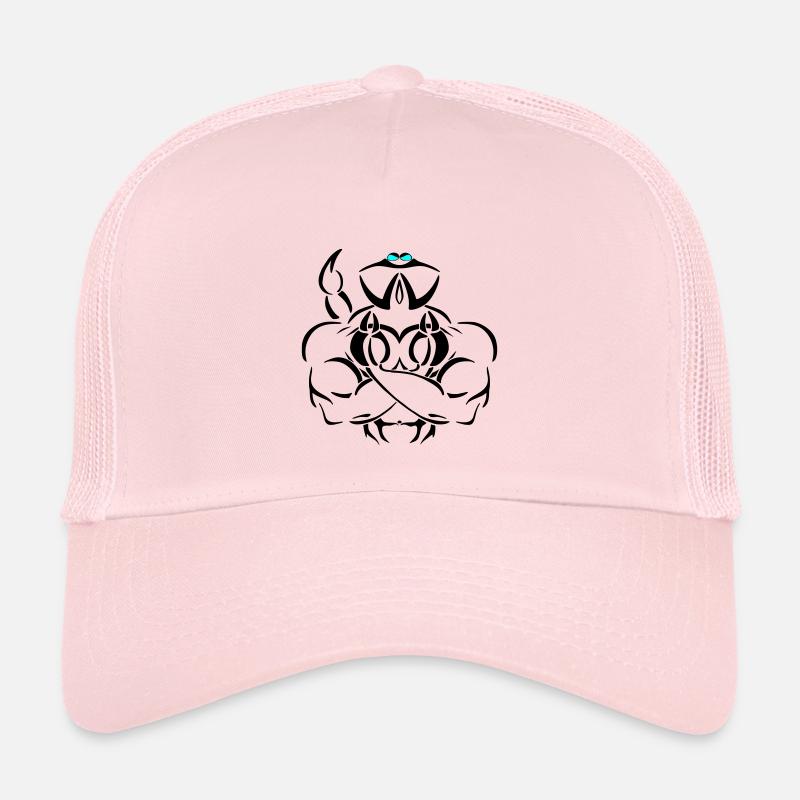 Alpha scorpio Deluxe - Kinder Trucker-Cap - Hellrosa