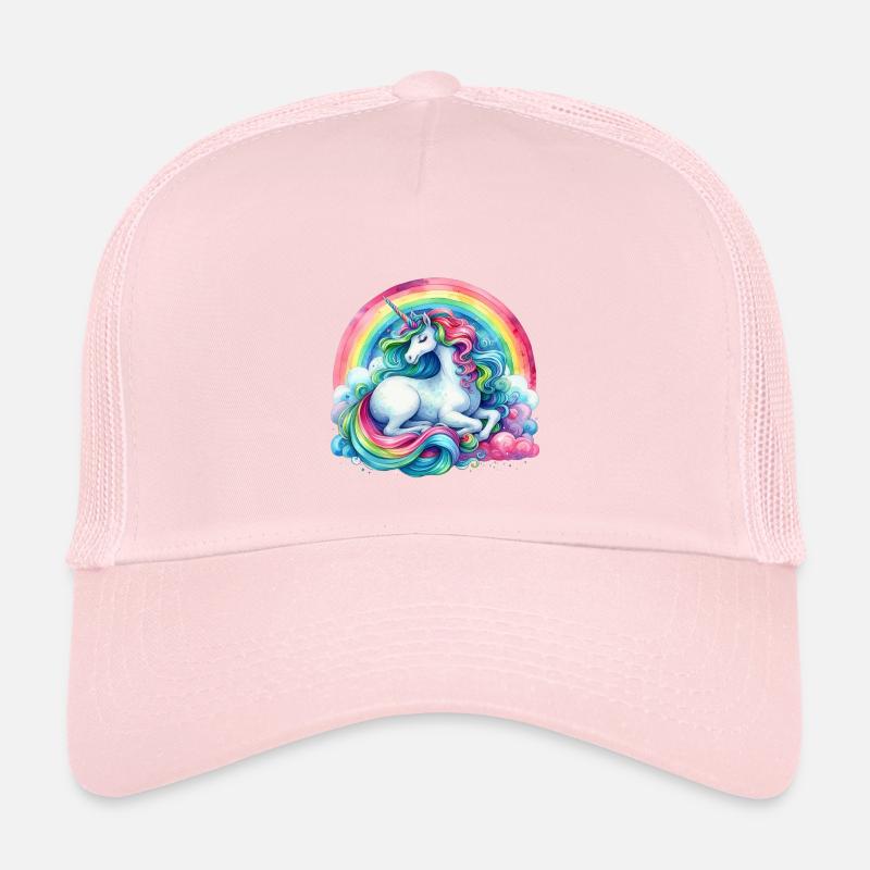 Regenbogen Traum Einhorn Kinder Trucker-Cap