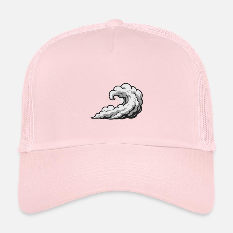 Tourbillon Nuage Cyclone Graphique Casquette trucker enfant