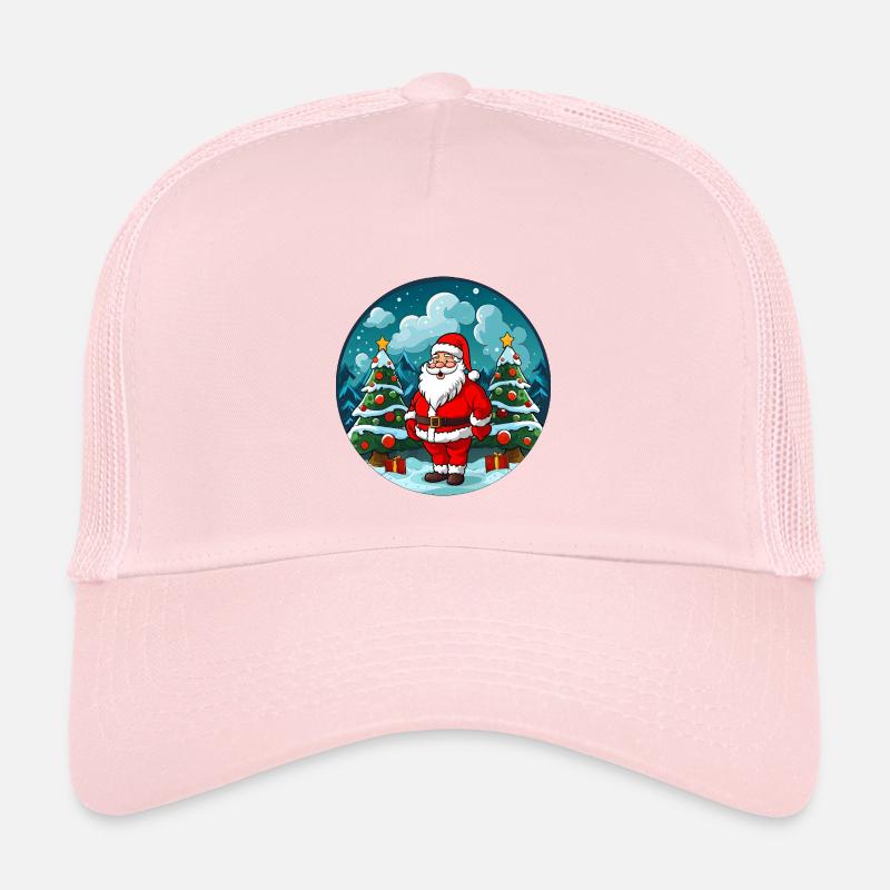 Doux Père Noël Casquette trucker enfant