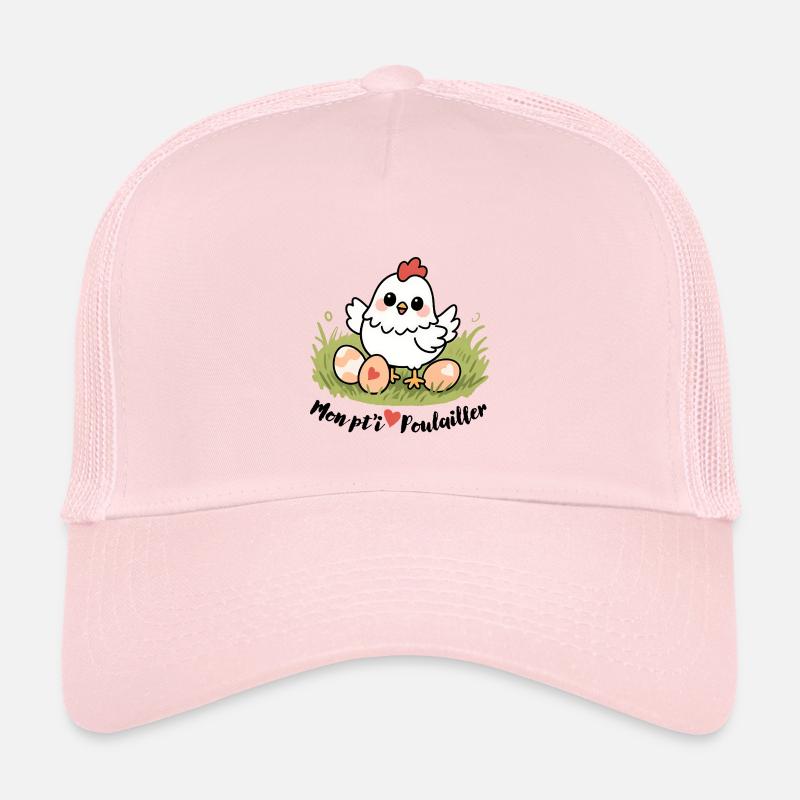 Mein kleiner Hühnerstall - Kinder Trucker-Cap - Hellrosa