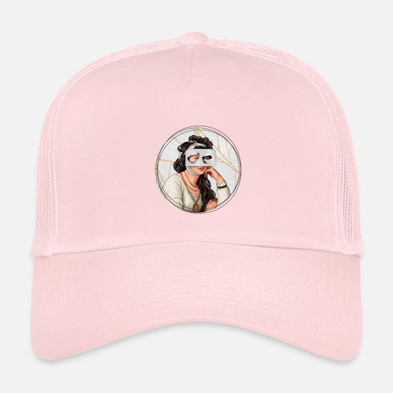 Illustration // Blick durch Medikamente Kinder Trucker-Cap