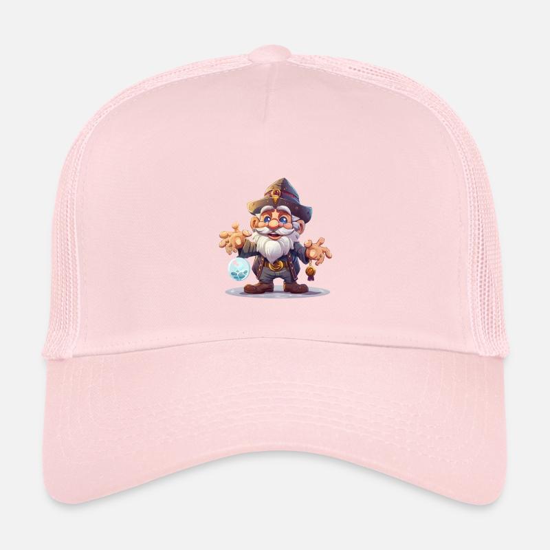 Magicien de la sphère lumineuse de la forêt enchantée imp Casquette trucker enfant