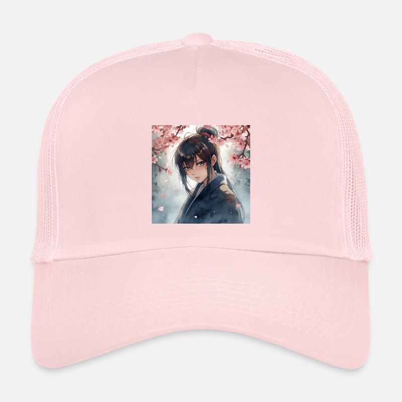Hanfu unter Kirschblüten - Kinder Trucker-Cap - Hellrosa