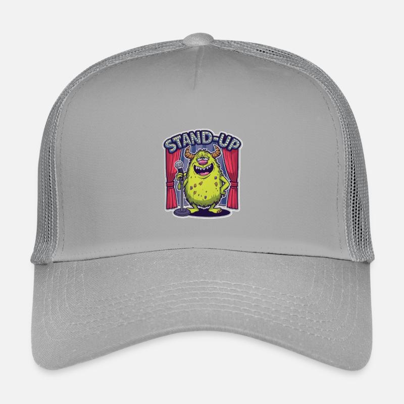 Stand-up-Monster auf der Bühne Kinder Trucker-Cap