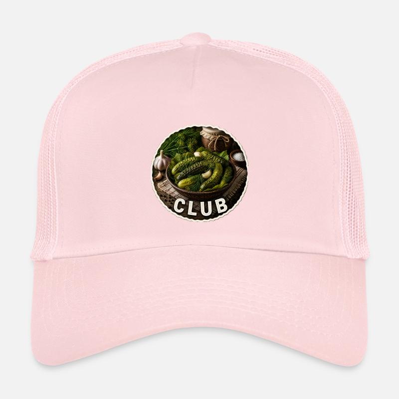 Cucumbers Malosolnii - Kids’ Trucker Cap - pale pink