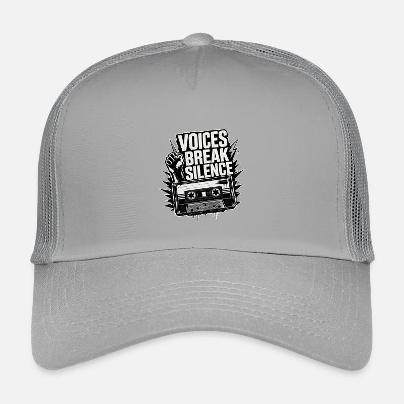 Voices Break Silence - poing levé et cassette Casquette trucker enfant