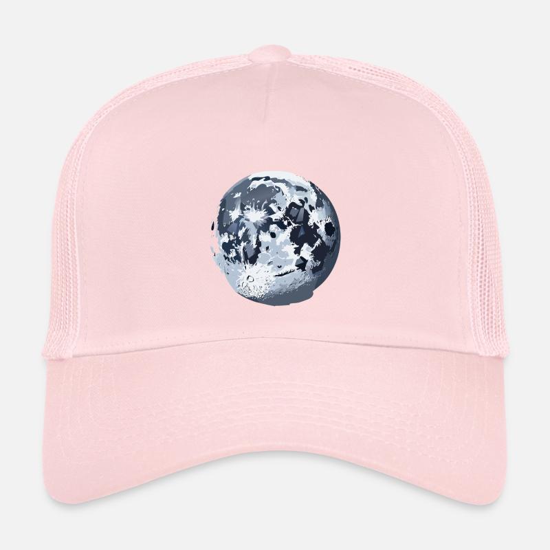 Mond - Kinder Trucker-Cap - Hellrosa