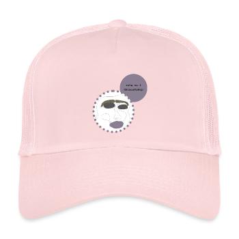talk about feelings 2 - Kinder Trucker-Cap - Hellrosa - Vorne