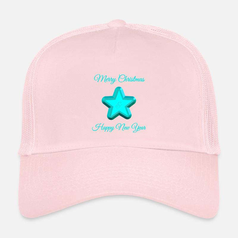 Shining star with Christmas greeting Kids’ Trucker Cap