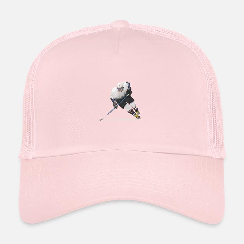 Eishockey - Kinder Trucker-Cap - Hellrosa