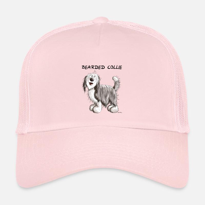 Sweet Bearded Collie Kids’ Trucker Cap