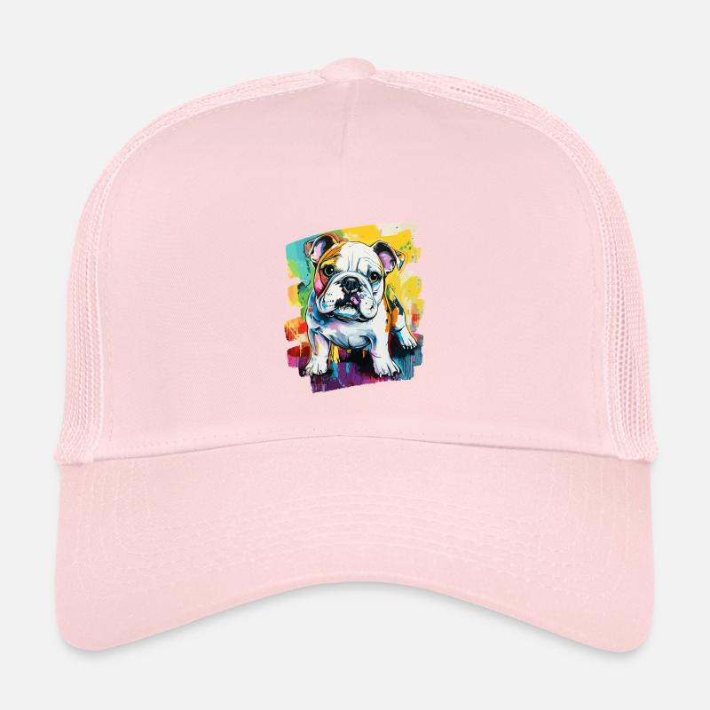 Chien de combat Bulldog Casquette trucker enfant