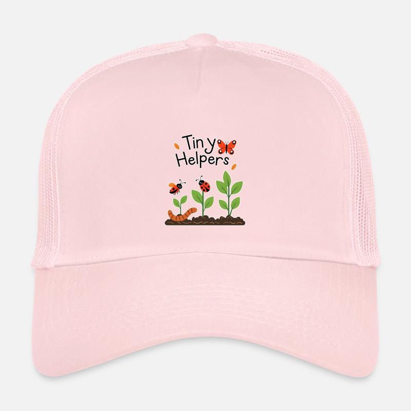 Winzige Helfer im Garten Kinder Trucker-Cap