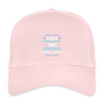 samojede hund spruch - Kinder Trucker-Cap - Hellrosa - Vorne