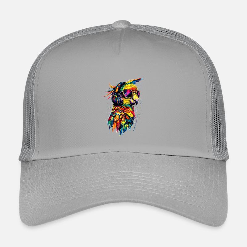 Perroquet Ara Perruche Cacatoès Amoureux des perroquets Casquette trucker enfant