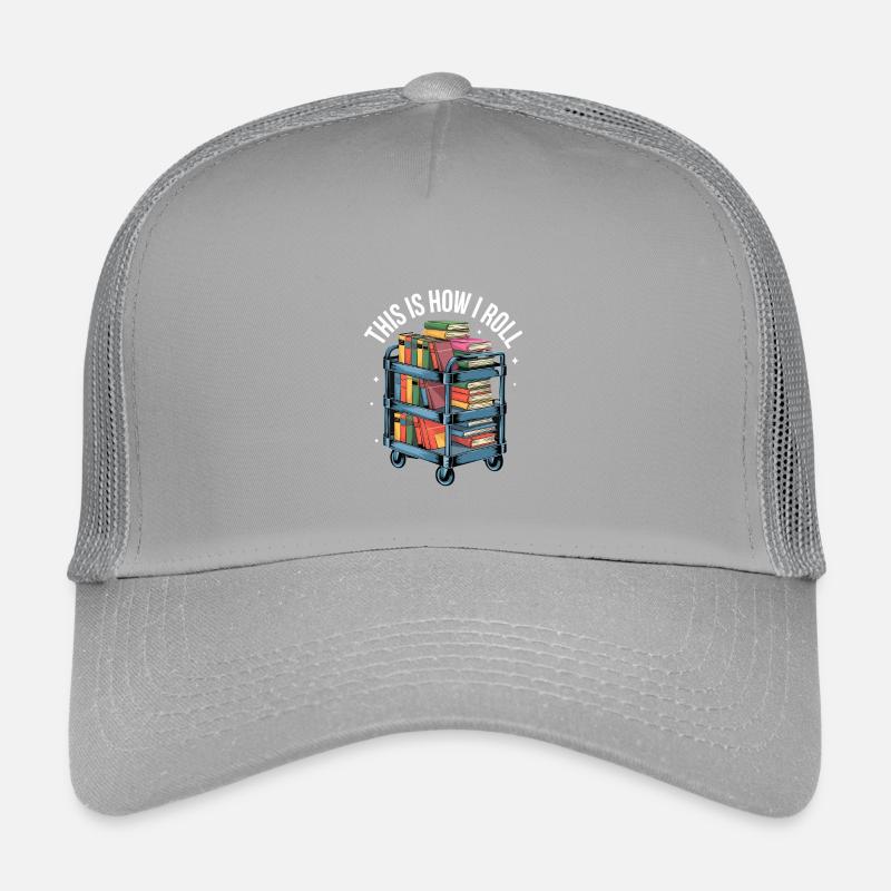  This Is How I Roll Buchwagen Bibliothek Lesen Kinder Trucker-Cap