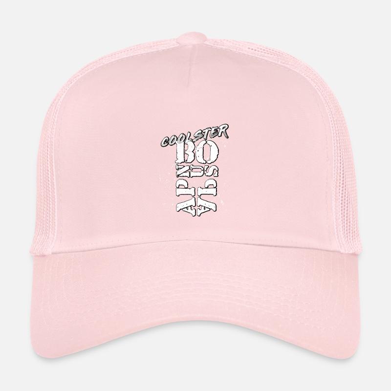 Bonus Papa - Kinder Trucker-Cap - Hellrosa