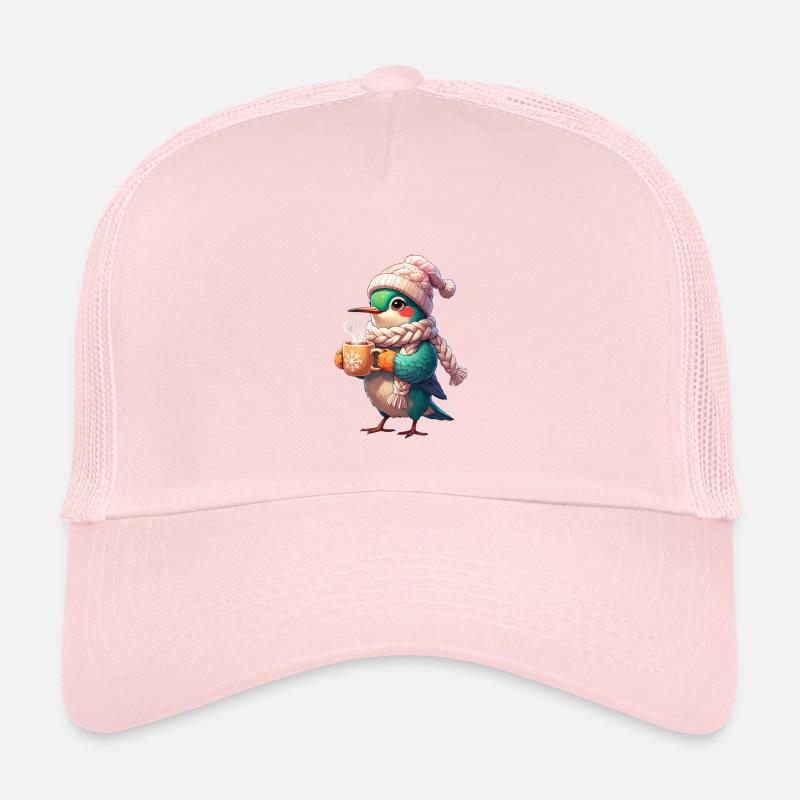 Winterkörniger Vogel Schal Kinder Trucker-Cap