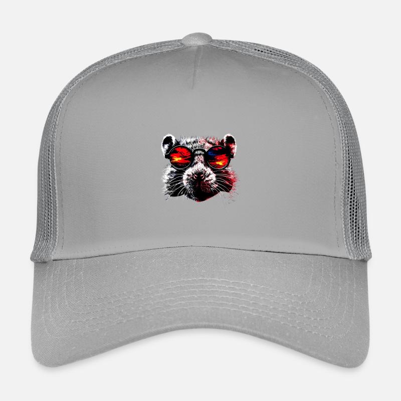 Rat Cute Mouse Rodents Dwarf Mouse Rats Mice Kids’ Trucker Cap