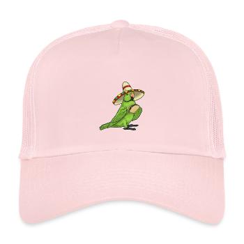 Taco Perroquet - Casquette trucker enfant - rose pâle - Devant