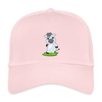 Esel Jogger Joggen Sport - Kinder Trucker-Cap - Hellrosa - Vorne