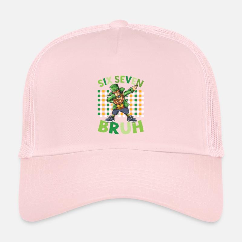 Leprechaun St. Patrick's Day - Kids’ Trucker Cap - pale pink