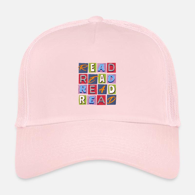 Read Design - Papierlook/Paperlook - Kinder Trucker-Cap - Hellrosa