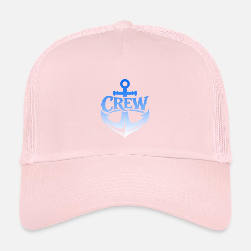 Emblème nautique de l’équipage de l’ancre Casquette trucker enfant