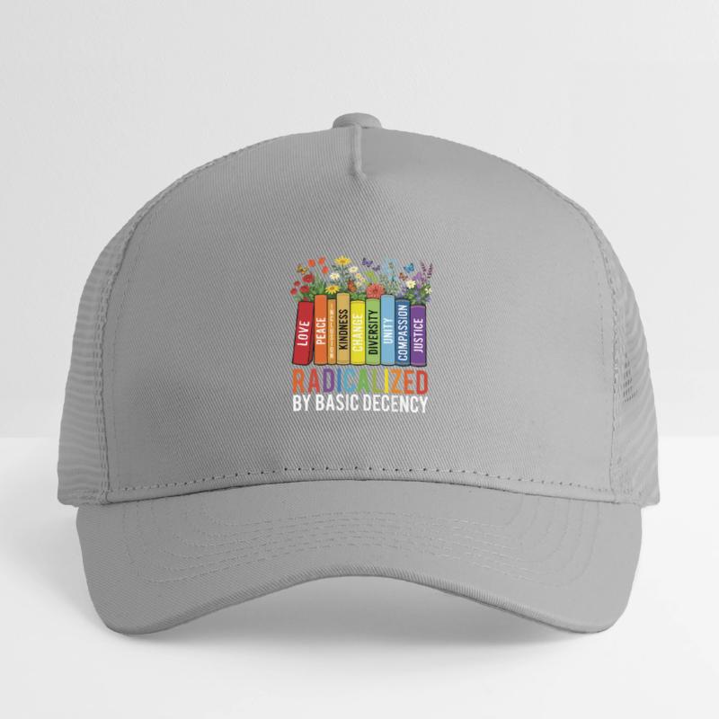 Radicalized Basic Decency Kindness Equality  Kids’ Trucker Cap