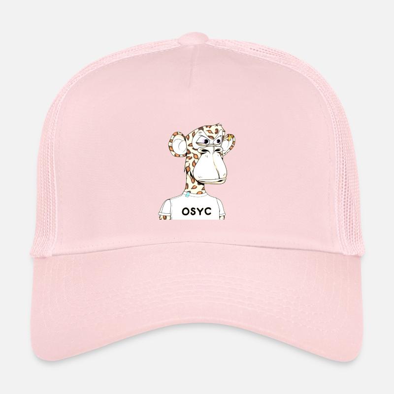 Leo Ape - Kinder Trucker-Cap - Hellrosa