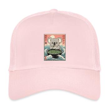 Koala Kawaii - Casquette trucker enfant - rose pâle - Devant